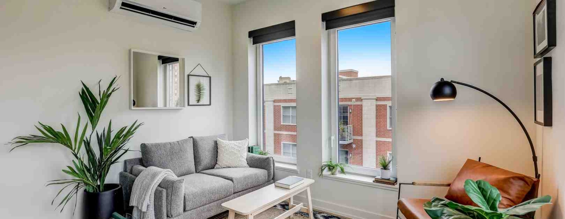 modern one bedroom apartment interior