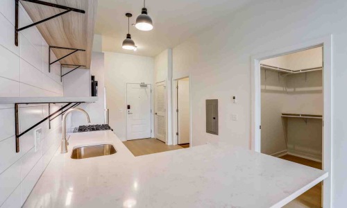 how to cover old apartment countertop