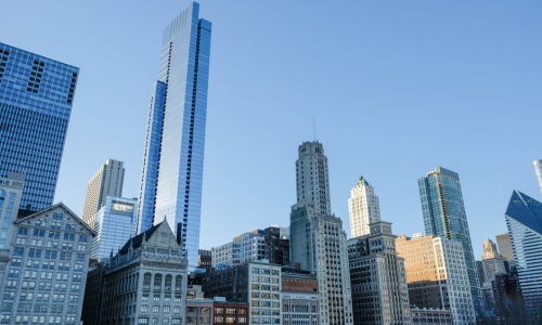 Chicago West Loop skyline - new west loop apartments