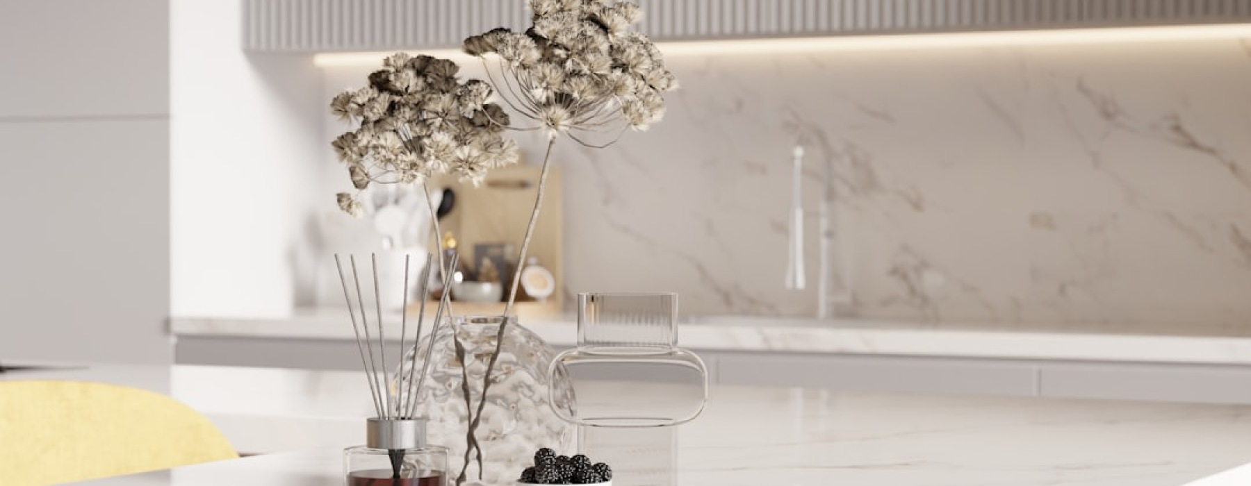 luxury kitchen countertop - High-end kitchen surfaces